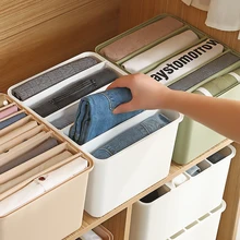 

Wardrobe Clothes Drawer Organizer Multipurpose Large Capacity Compartment Storage Box TA