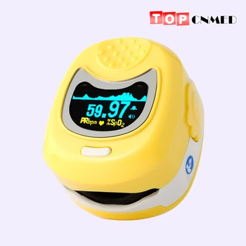 

FDA CE Approved O LED Pediatric Pulse oximeter for Child Kids SPO2 Blood Oxygen Monitor with Rechargeable Battery