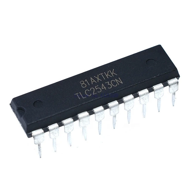 

Tlc2543 11-channel Single Adc Sar 66ksps 12-bit Serial 20-pin Pdip Tlc2543cn