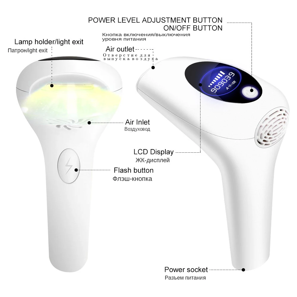 2024New 900000Flashes Laser Epilator Laser Hot Sell  Permanent IPL Photoepilator Hair Removal Painless Electric Epilator Machine 3