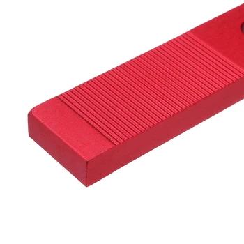 

T-type Slot Track Clamp Slide Stopper Woodworking Positioning Limiter Red