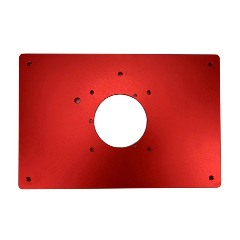 

Hot Sale Aluminum Router Table Insert Plate 200X300X10Mm With Cover For Woodworking Engraving Machine Woodworking Diy