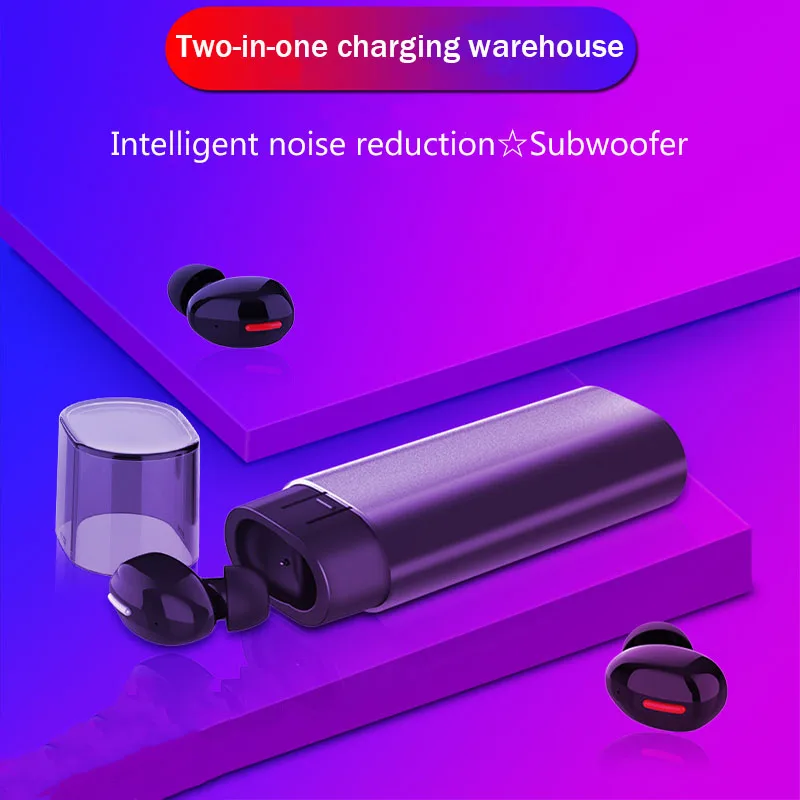Мини стелс 5,0 Bluetooth гарнитура беспроводные наушники bluetooth наушники с шумоподавлением Беспроводные наушники