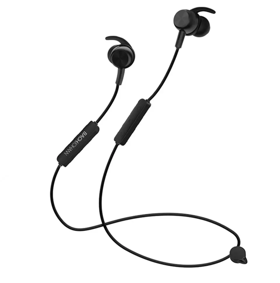 BachJohann S3 Беспроводные Bluetooth 5,0 наушники магнитные спортивные басы Наушники громкой связи вызов с микрофоном для iPhone/huawei Android