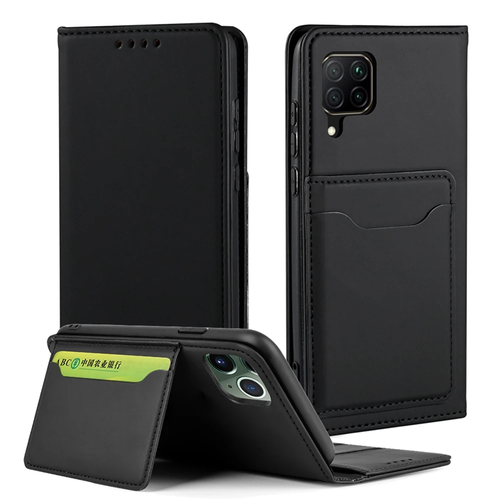 

Honor 9A 9C Case for funda Huawei Honor 30 Lite V30 8A 8S 9A 9C Y6S Y9S Case Luxury Thin Magsafe Leather Flip Wallet Phone Cover