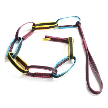 

Caving Chain Rope Aerial work Supply Nylon Portable Downhill Ring Safety
