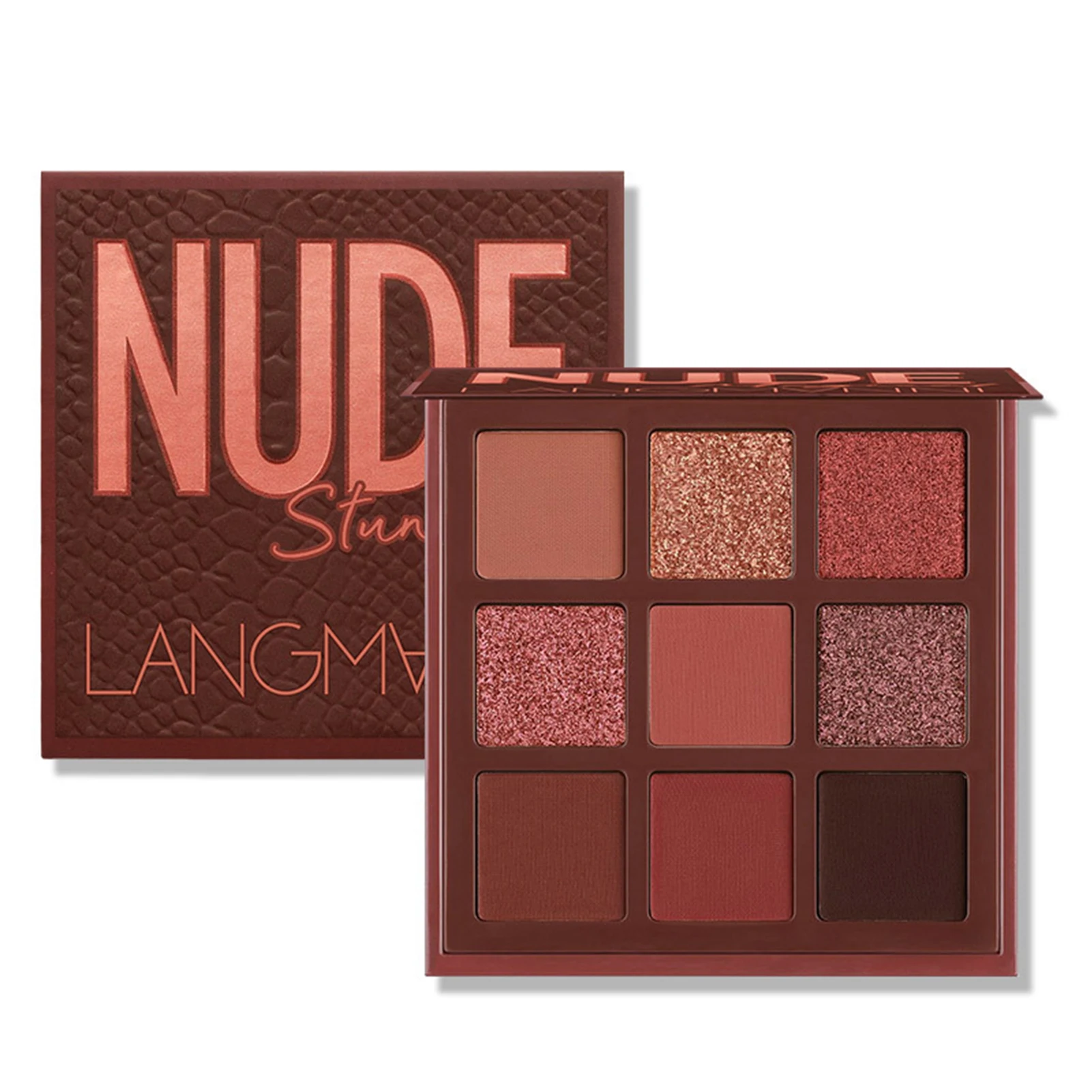 Eye Shadow Eye Shadow Plate 9 Colors Matte Glitter Makeup Set