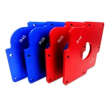 Special Price Practical Router Table Corner Jig Radius Chamfer Profile Template for Professional Efficient Woodworking Trimming Tools Special Price Practical Router Table Corner Jig Radius Chamfer Profile Template for Professional Efficient Woodworking Trimming Tools
