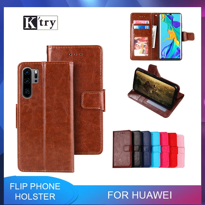 Чехол-Кошелек с откидной крышкой для Huawei Y6 Y7 Y9 Y3 2019 Y5 II Prime Pro 2018 2017 2016 Чехол Премиум