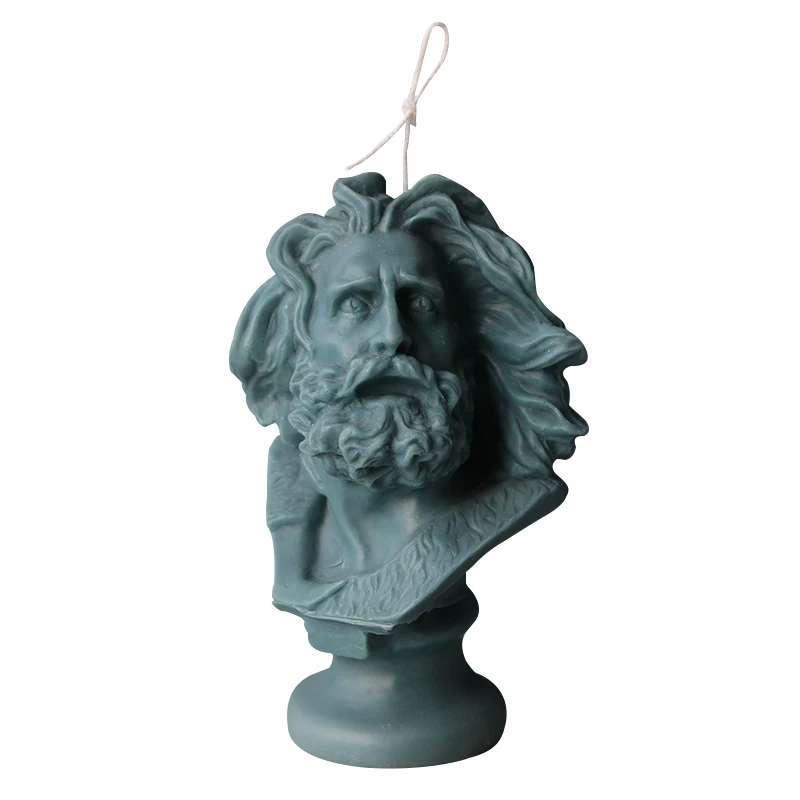 Силиконовая форма Marseille'head, сделай сам, пластырь, силиконовая форма для украшения дома, силиконовые формы для свечей, пчелиный воск, форма для свечей
