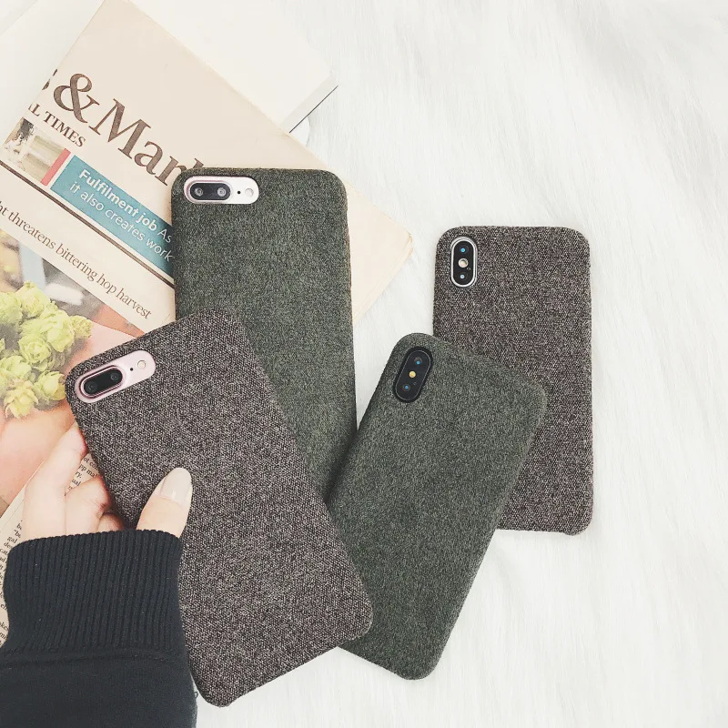 

Applicable iPhone X Short Flannelette Case IPhone7/8 Plus Protective Case Manufacturers Direct Selling iPhone X plus Phone Case