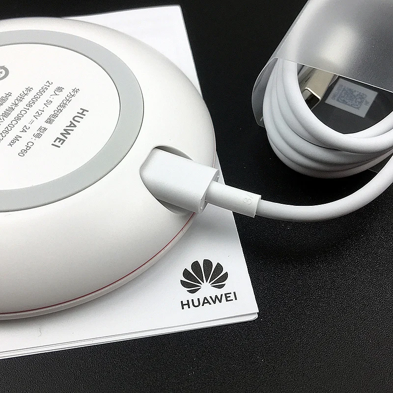 Оригинальное Беспроводное зарядное устройство HUAWEI QI WPC Smart 15W Max HUAWEI mate 20 Pro RS Совместимо с IPhone samsung Xiaomi usb type c CP60