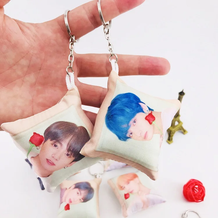 V jungkook jimin rm suga jh jin Мини Подушка Подвески подарок брелки