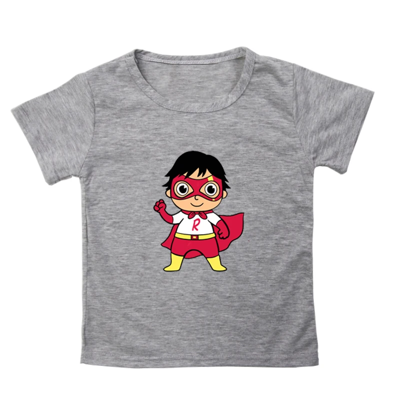 1 Ryan toys review camiseta; детская футболка; летние футболки с короткими рукавами; топы унисекс; футболки; костюм; Футболка с принтом «странные вещи»; disfraz - Цвет: 1