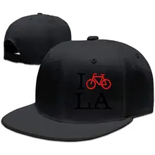 I Bike Los Angeles унисекс плоская хип-хоп кепка-забавная бейсболка Snapback-8 цветов