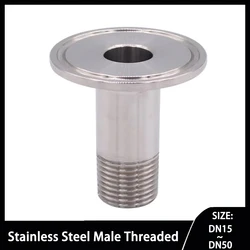 Male Threaded Pipe Fitting Tri Clamp 1/4