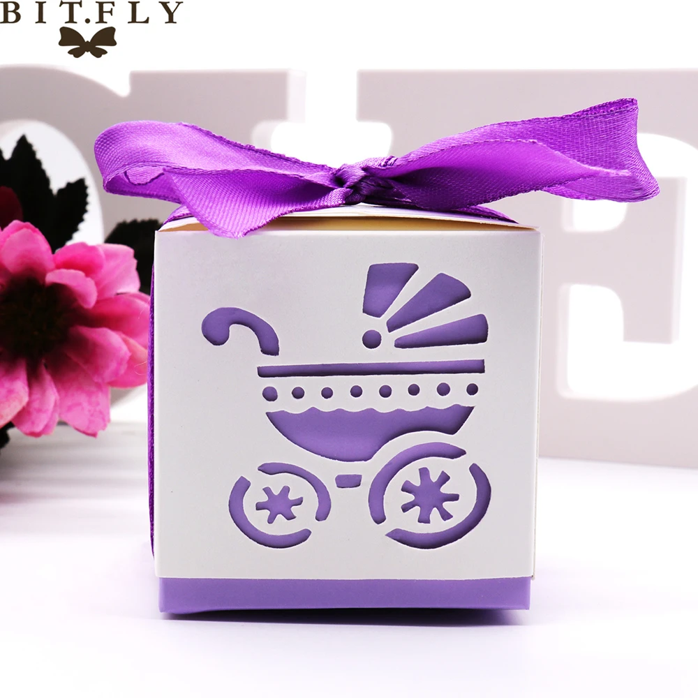 Boite A Bonbons En Papier Pour Poussette De Bebe 10 Pieces Fournitures De Fete D Anniversaire De Mariage Boites A Dragees Pour Reception Cadeaux Pour Bebe Boites En Papier Pour Bapteme Aliexpress