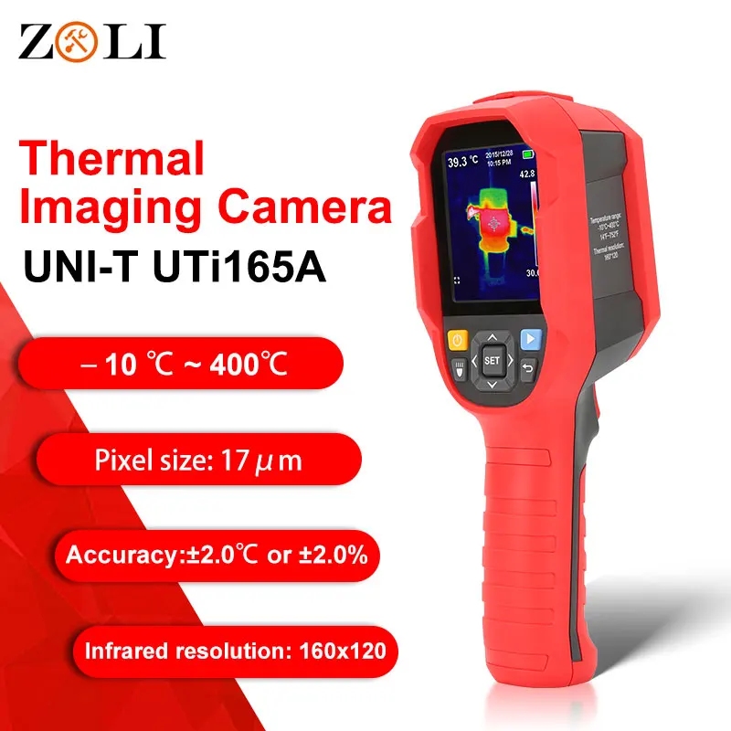 UNI T UTi165A HD инфракрасный Термальность Imager Камера напольного отопления детектор