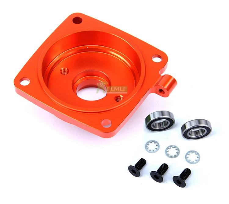 Heavy Duty Aluminum Enclosed Style Clutch Brace/Clutch Bell Mount Fit for 1/5 HPI ROVAN ROFUN KM BAJA 5B 5T 5SC