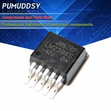 10 pçs LM2596S-ADJ a-263 lm2596s lm2596 reg buck adj 3a TO263-5 qualidade nmd boost usb canais regulador diy
