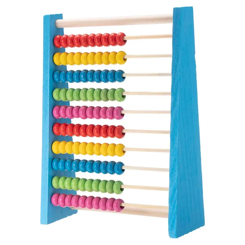 Milisten Ábaco De Madera Con Cuentas Para Niños – Juguete Educativo De Matemáticas, Tamaño Mediano, Ideal Para Aprender A Contar Y Desarrollar La Mente En Casa O En La Escuela