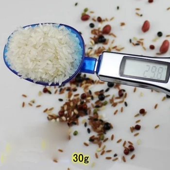 

200g/300g/500g/0.1g Portable LCD Digital Kitchen Scale Measuring Spoon Gram Electronic Spoon Weight Volumn Food Scale hot sale