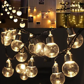 

10/20 LED Solar String Lights LED Fairy lights Solar Lamp Christmas Garden Decorations for Home Outdoor LED Garden Solar Light