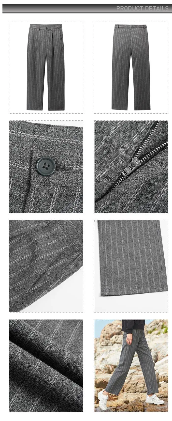 Giordano/женские брюки; широкие брюки со средней талией; Pantalones Mujer; Длинные повседневные брюки на молнии; Calca Feminina; 13419805