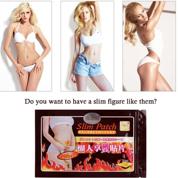 

10pcs Slimming stick diet products Slimming Navel Sticker Slim Patch Weight Loss Burning Fat Patch Cream massage