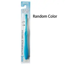 1 шт. одна компактная межзубная межпространственная щетка коническая отделка зубная щетка портативная пятновыводная ластик для удаления налета инструмент для чистки зубов