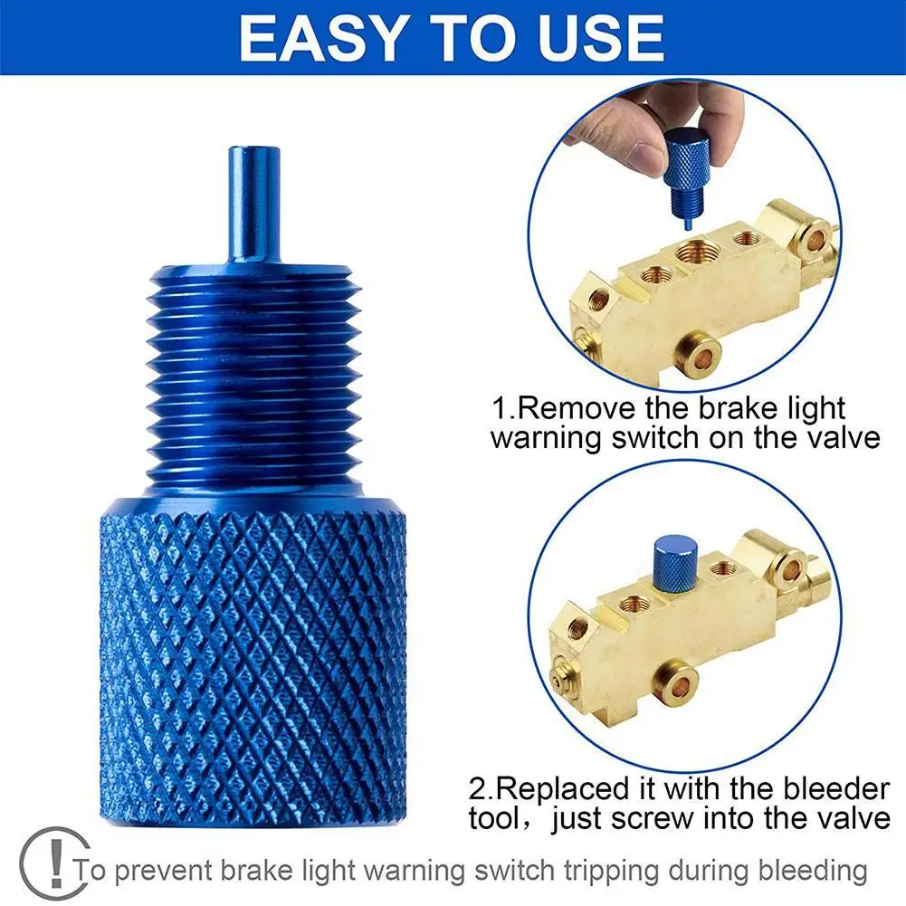 Blue Brake Proportional Valve Bleed Tool Brake Distribution Valve Bleed Tool For CPP Proportional Hydraulic Hand