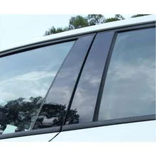 8pcs Car Door Trim Black Pillar Posts for Nissan X-Trail Rogue 2014 2015 2016 Waterproof. Does not fade, does not rust crime does not pay vol 10