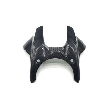 

Motorcycle Real Glossy Weave Carbon Fiber Fairing Front Fuel Tank Cover Protection for Honda CBR650 CB650F 2019+