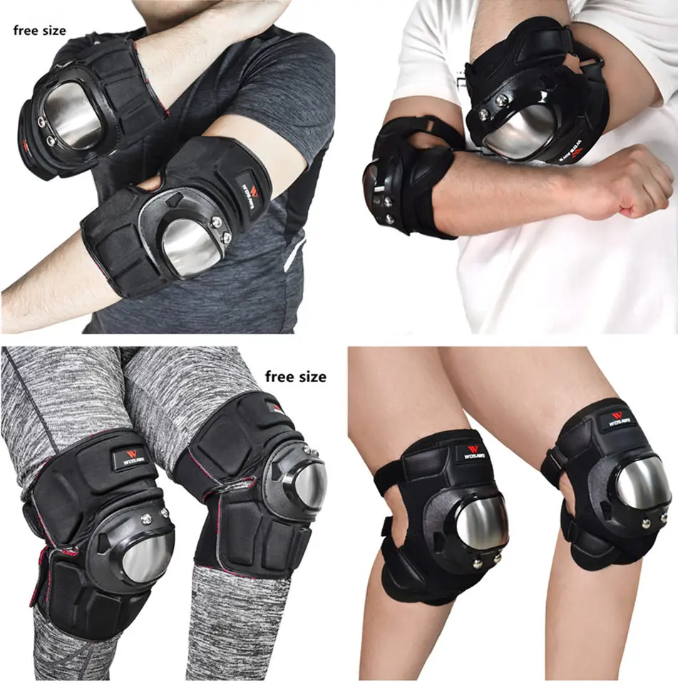 WOSAWE наколенники для мотоцикла защита мотокросса сноуборда скейтборда роликовые