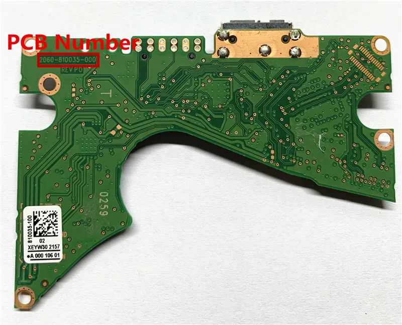 WD40NDZW/WD50NDZW HDD PCB Logic Board - 2060-810035-000 REV P0 Description Image.This Product Can Be Found With The Tag Names Computer Office, Hdd pcb logic, Industrial Computer Accessories, Servers Industrial Computer