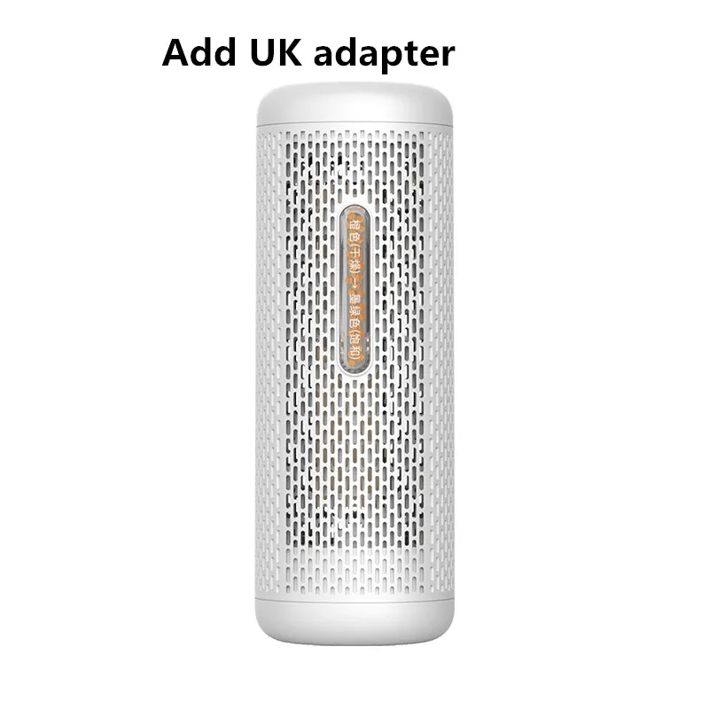 Add UK adapter XIAOMI Mijia Deerma DEM-CS10M мини домашний осушитель воздуха цикл осушитель влагопоглощающая сушилка для влагопоглощения - Цвет: Add UK adapter