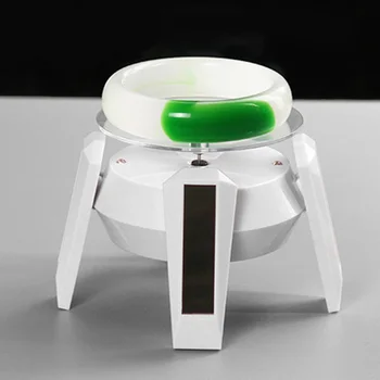 

White 360 Degree Clockwise and Anti-clockwise Rotating Jewelry Stand Suitable for Display Jewelry