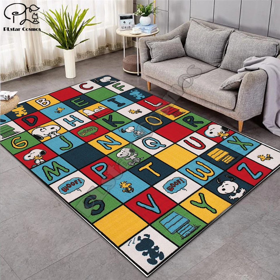 

Educational floor playmats kids 3D Print Carpet Hallway Doormat Anti-Slip Bathroom Carpets Kids Room Absorb Water Kitchen-14