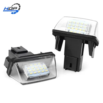 

2pcs Car LED License Number Plate Light Lamps For C.itroen C3 C4 Picasso C5 Berlingo Saxo Xsara Auto Accessories Car Styling