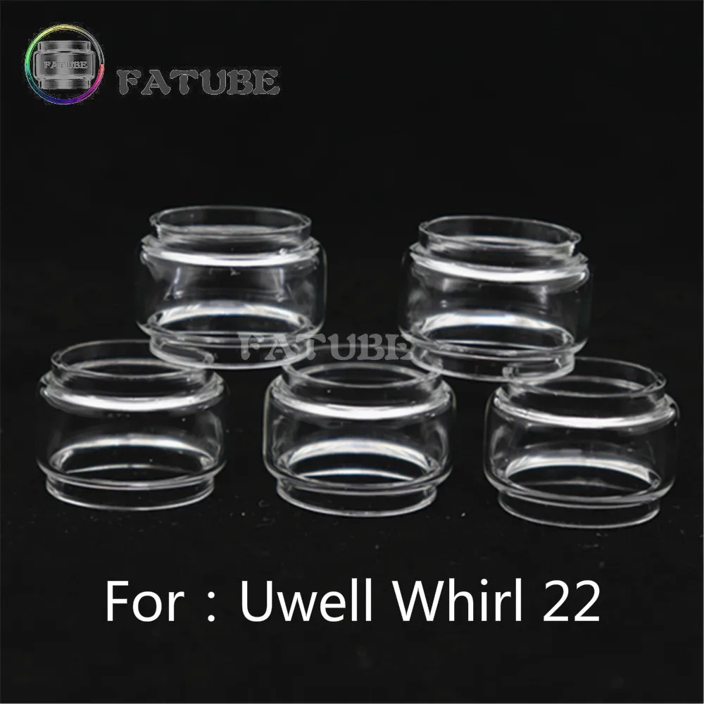 5 шт. FATUBE Пузырьковые стеклянные аксессуары для сигарет для Uwell Whirl 22