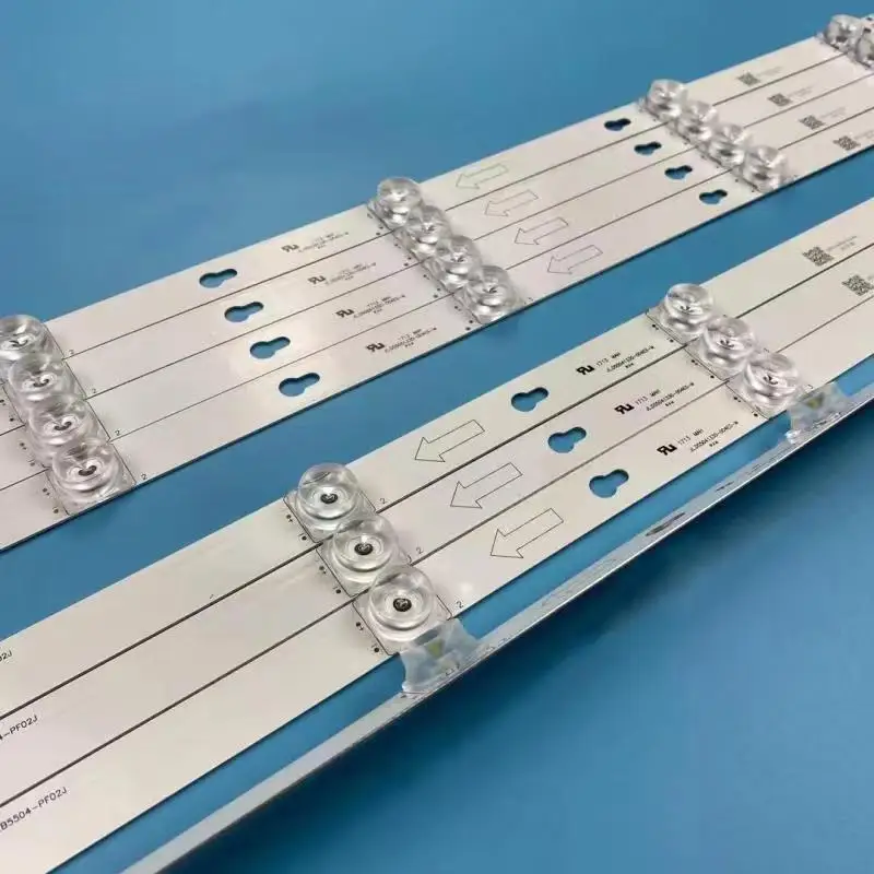 Bande LED Rétroéclairage TV – Compatible TCL 55S401TCAA / 55S405TBBA / U55P6006 / 55UC6426 – Kit 8 Bandes (4A+4B)