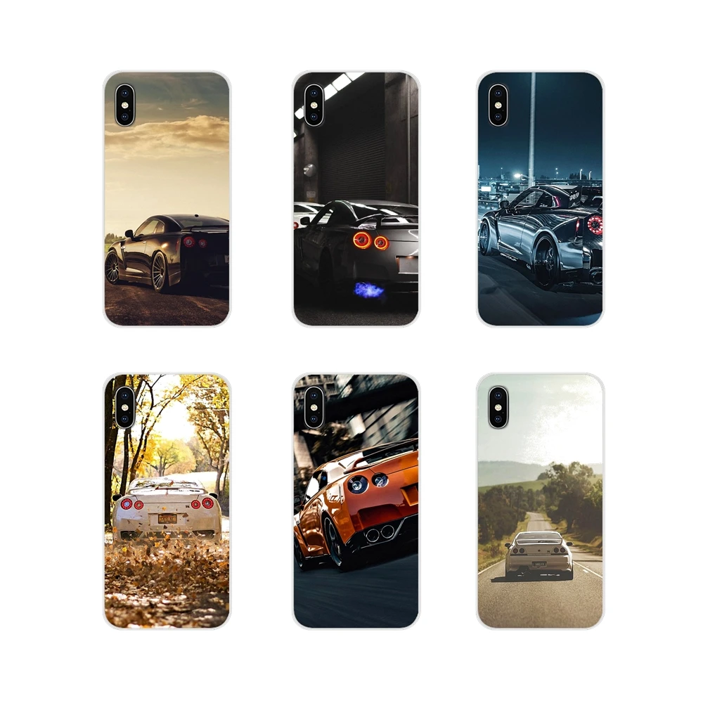 JDM автомобильные NISSAN GTR металлические аксессуары чехлы для телефонов Samsung Galaxy A3 A5