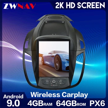 

ZWNAV CarPlay android 9 car GPS multimedia radio player for Ford Kuga 2013-2017 Escape C-MAX 2010-2017 navigaton Vertical screen