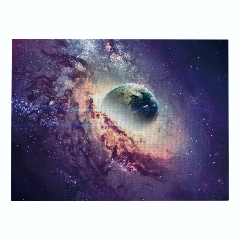 CD02014 Fuwatacchi, Вселенная, планета, настольная подставка, подстилка для обеденного стола, подставка для напитков, журнальный, чайный столик, салфетка, вечерние украшения - Цвет: CD02014
