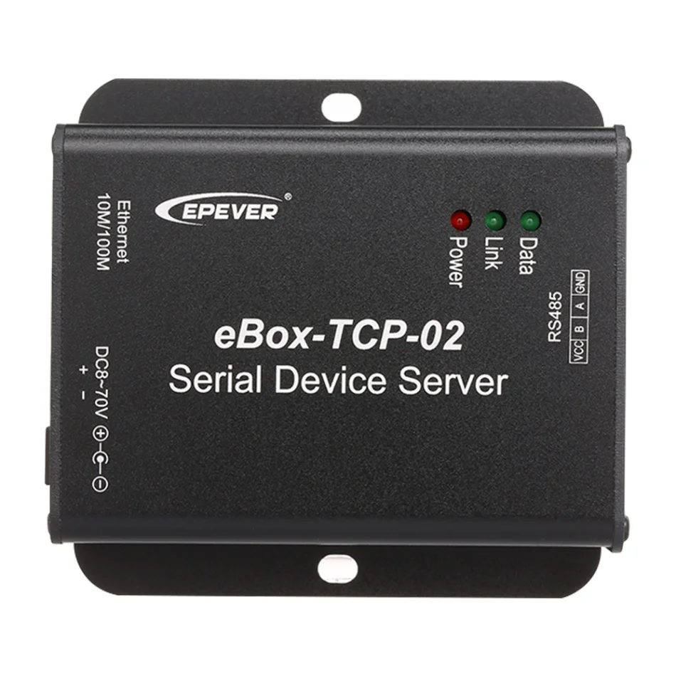 EBOX-TCP-02 последовательный порт сетевой серверный порт Ethernet преобразующий модуль с датчиком температуры для регулятора солнечной энергии - Цвет: Многоцветный