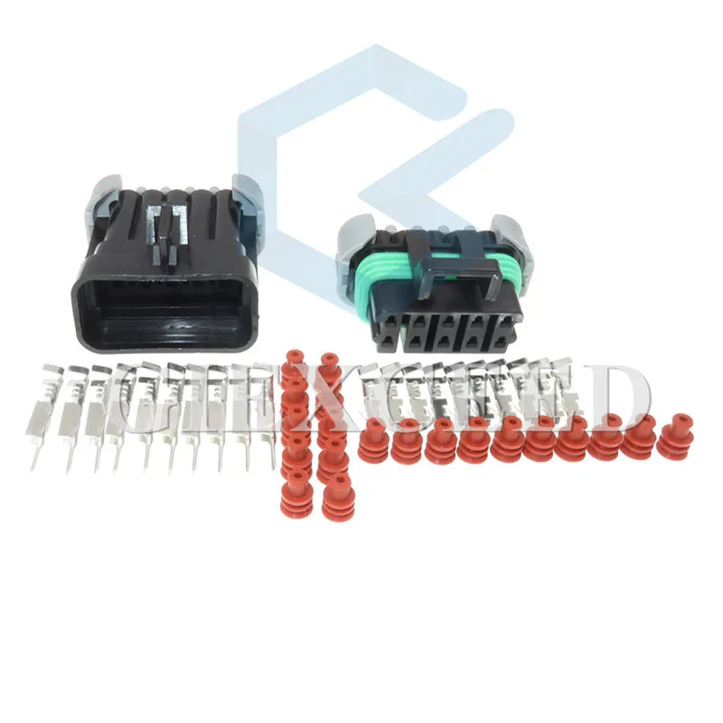 10 Pin 12045808 12065425 Car Waterproof Connector With Terminal Female