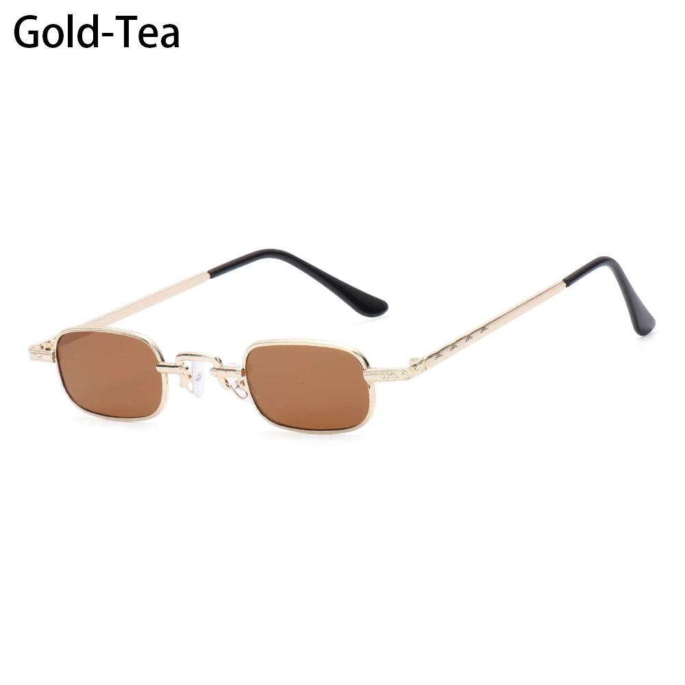 Oval Sunglasses Gold Silver Frame Retro Festival 400UV Gradient Mirror Glasses Small Metal Frame Unisex raybans women Sunglasses