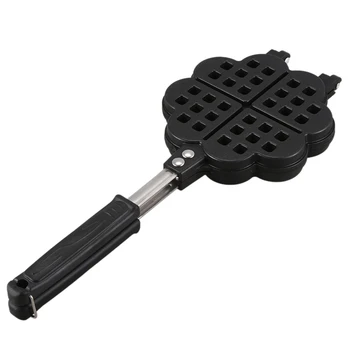 

Waffle-Maker Pan Non-Stick 14cm Muffin Cake Lattice Barbecue Steak Breakfast Pot Dish Kitchen Baking Waffle Mold