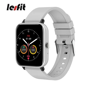 

Lesfit Women Dial Call Smart Watch Full Touch Men Bluetooth Waterproof Smartwatch Android Pedometer Fitness Tracker Sport Watch