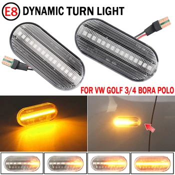 

Led Dynamic Side Marker Turn Signal Light Sequential Blinker Light For VW Golf 3 4 MK3 MK4 Passat 3BG Polo 6N 9N Bora Vento